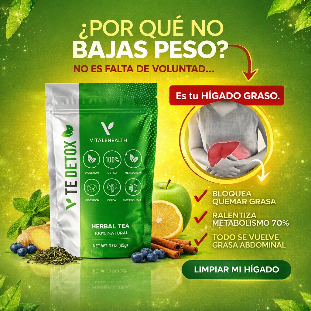 Té Detox energía
